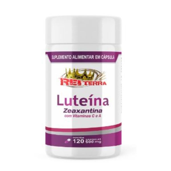 LUTEINA E ZEAXANTINA - 120 CAPSULAS 500MG - REI TERRA